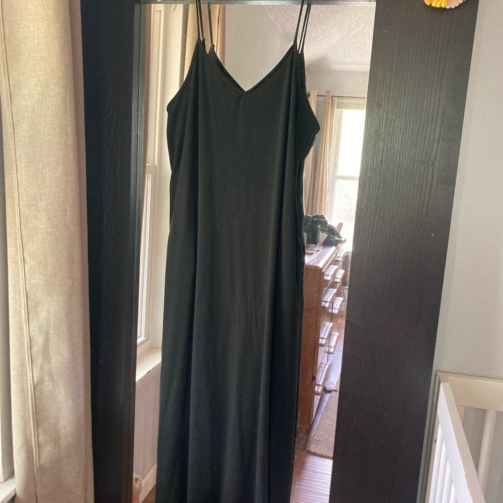 CJ’s Favorite Ribbed Spaghetti Dress